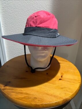Sun Shade Red/Gray Sun Hat OS